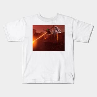 The Earth Belonged To The Martians Kids T-Shirt